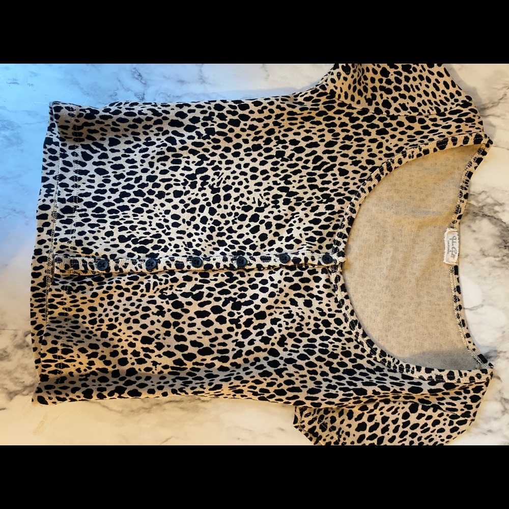 John Galt (Brandy Melville) Cheetah Top